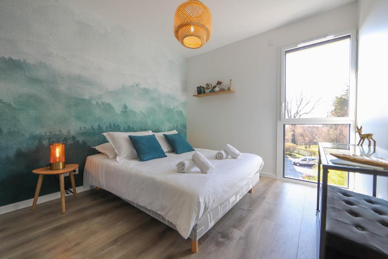 Les Choucas - Appartement Duplex Lumineux Avec Parking Annecy Exterior photo