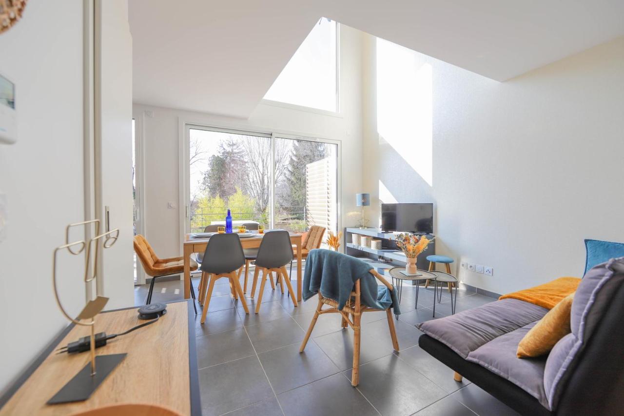 Les Choucas - Appartement Duplex Lumineux Avec Parking Annecy Exterior photo