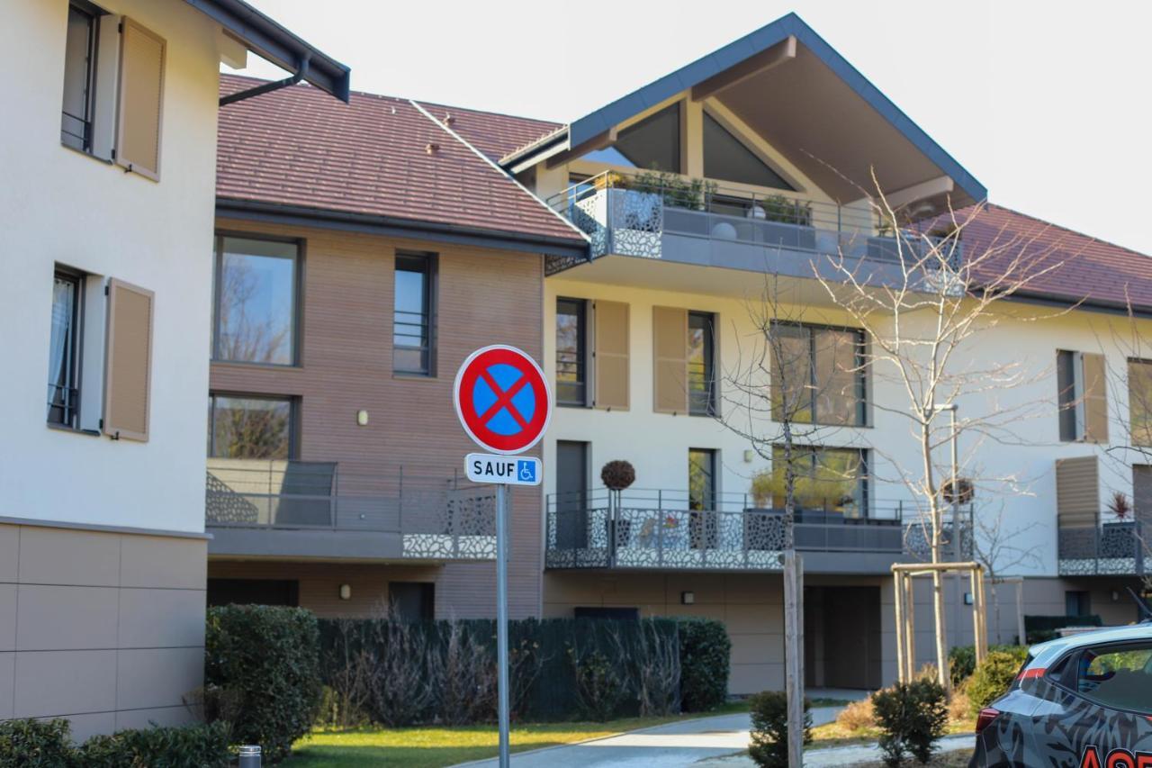 Les Choucas - Appartement Duplex Lumineux Avec Parking Annecy Exterior photo